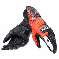 Dainese Перчатки Carbon 4 Long Black/Fluo-Red/White в Архангельске