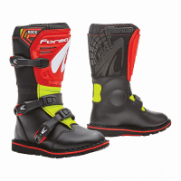 Forma Ботинки кроссовые детские Rock Black/Red/Yellowfluo в Архангельске