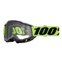 100% Очки подростковые Accuri 2 Neon Yellow / Clear в Архангельске