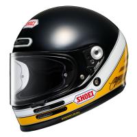 Shoei Мотошлем Glamster 06 Abiding черно-бело-желтый TC-3 в Архангельске
