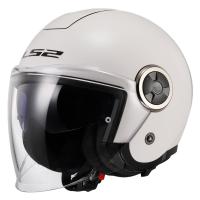LS2 Мотошлем OF620 Classy Solid белый в Архангельске