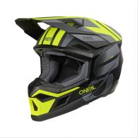 Oneal Кроссовый шлем 3Series Ride V.25 черный/желтый в Архангельске