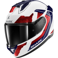 Shark Шлем Skwal i3 Rhad White/Chrome/Red в Архангельске