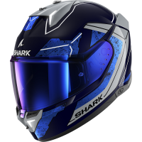 Shark Шлем Skwal i3 Rhad Blue/Chrome/Silver в Архангельске