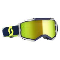Scott Очки кроссовые Fury blue/grey yellow chrome works в Архангельске