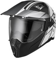 IXS Шлем IXS 208 2.0 Черно-Белый Матовый в Архангельске