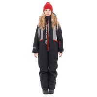 Dragonfly Зимний утепленный комбинезон Gravity for Teen Black - Grey 2024 в Архангельске