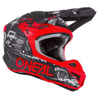ONEAL Кроссовый шлем 5Series HR Черный/Красный в Архангельске