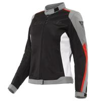 Dainese Куртка Hydra Flux 2 Air Lady D-Dry Black/Charcoal-Gray/Lava-Red в Архангельске