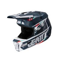 Leatt Шлем кроссовый Helmet Kit Moto 3.5 V25 Blue в Архангельске