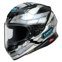 Shoei Мотошлем NXR 2 Fortress серо-черно-голубой в Архангельске