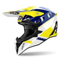 Airoh Мотошлем Wraaap Feel Yellow/Blue Gloss в Архангельске