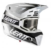 Leatt Шлем кроссовый Kit Moto 7.5 V22 White в Архангельске