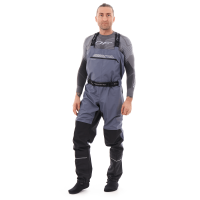 Dragonfly  Вейдерсы мембранные QUAD PRO 2023 Gray - Black  в Архангельске