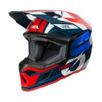 Oneal Кроссовый шлем 3Series Ride V.25 синий/белый в Архангельске