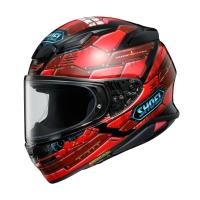Shoei Мотошлем NXR 2 Fortress красно-черный в Архангельске