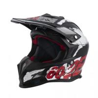 Beon Шлем B-602 Black White Red в Архангельске