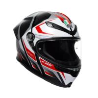 AGV Шлем K6 S 2206 Karve Matt Black/White/Red в Архангельске