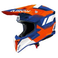 Airoh Шлем Wraaap Vision Orange-Blue Gloss в Архангельске