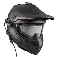 CKX Шлем кроссовый с маской Titan Solid Черный/Матовый в Архангельске