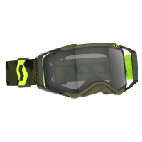 Scott Очки кроссовые Prospect LS kaki green/neon yellow light sensitive в Архангельске