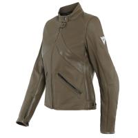 Dainese Куртка кожаная женская Santa Monica Lady Perforated Light-Brown в Архангельске