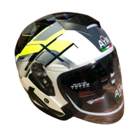 AiM Шлем JK526 Yellow/Grey/White в Архангельске