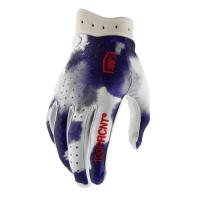 100% Мотоперчатки текстильные ITrack Blue/White 2026 в Архангельске