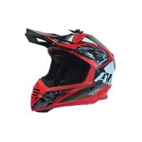 AiM Шлем RH855 Carbon Terrain Black/Red в Архангельске