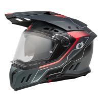 Oneal Шлем кроссовый со стеклом Sierra RS Echo красный/черный в Архангельске