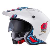 ONEAL Шлем открытый Volt MN1, глянец Белый/красный в Архангельске