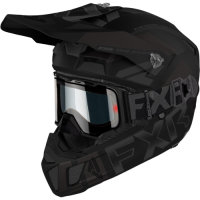 FXR Шлем Clutch Cold Stop QRS Electric 22 Black Ops в Архангельске