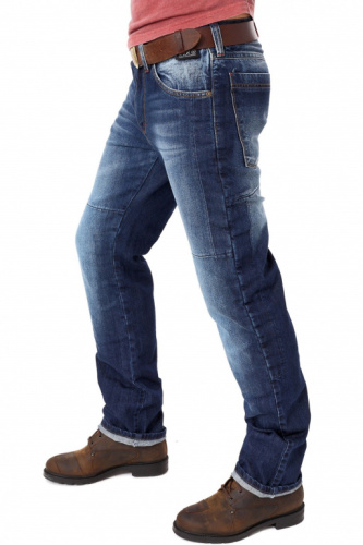 Starks Мотоджинсы мужские Spider Stretch Синие в Архангельске