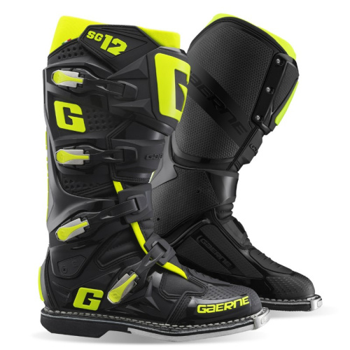 Gaerne Мотоботы SG-12 Black/Yellow в Архангельске