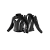 Shima Куртка Кожаная женская Miura 2.0 Black/White в Архангельске