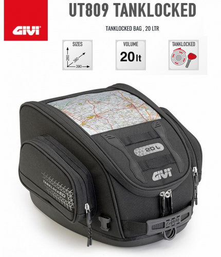 Givi Сумка на бак Tanklocked UT809 20л в Архангельске