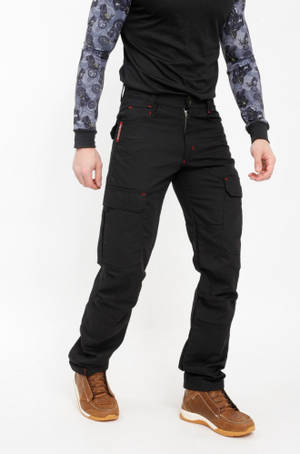 Starks мотоджинсы Chameleon Strong Черные в Архангельске