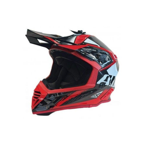 AiM Шлем RH855 Carbon Terrain Black/Red в Архангельске