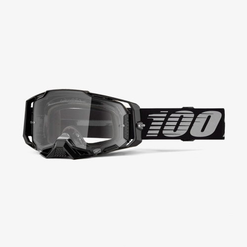 100% Очки Armega Goggle Black / Clear в Архангельске