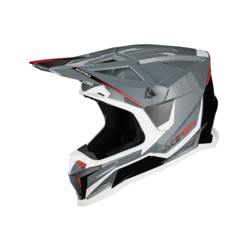 Acerbis Шлем T711 Grey/Black в Архангельске