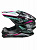 AiM Шлем кроссовый JK803 Multicolor Black/Blue в Архангельске