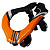 Leatt Защита шеи подростковая 3.5 Neck Brace Junior Orange в Архангельске