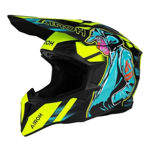 Airoh Шлем Wraaap Cyber Yellow Matt в Архангельске