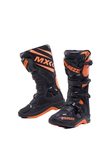 Starezzi Мотоботы Milano Black/Orange в Архангельске