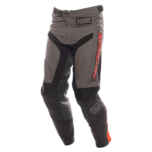 Fasthouse Брюки Grindhouse Pant Gray/Red в Архангельске