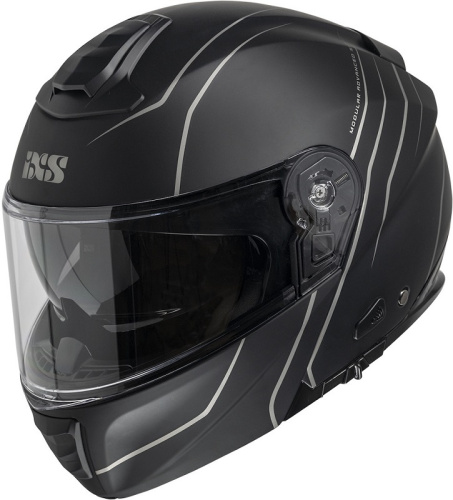 IXS Шлем модуляр iXS460 черный серый матовый в Архангельске