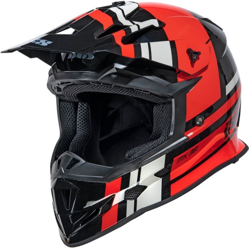 IXS Мотошлем iXS361 2.3 Черно-красный в Архангельске