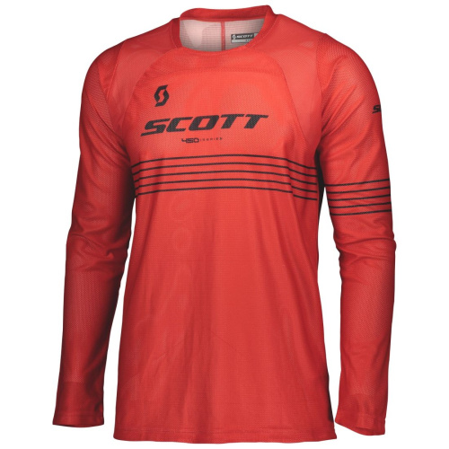 Scott Джерси 450 Angled Light red/black в Архангельске