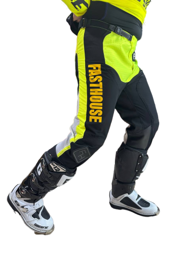 Fasthouse Брюки Grindhouse Pant Yellow-Violent в Архангельске