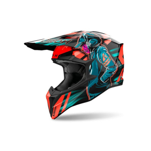 Airoh Шлем Wraaap Cyber Orange Glossy в Архангельске